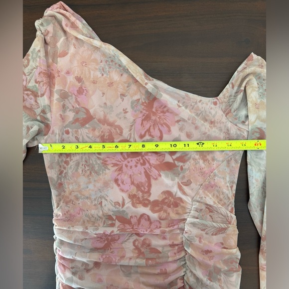 Free People Pink Floral Long Sleeve Dress - Picture 11 of 11